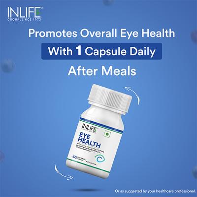 Inlife Eye Health Vegetarian Capsules 60's - Calcium And Minerals
