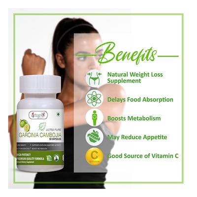 Vringra Ultra Pure Garcinia Combojia Capsule 60's - Speciality Medicines