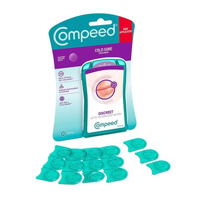 Compeed Discreet Cold Sore Treatment Patch 15's - Bandages