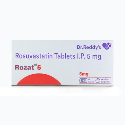 Rozat 5mg Tablet 14'S - High Cholesterol-Dys