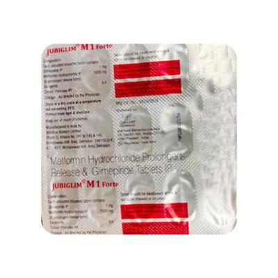 JUBIGLIM M1 FORTE Tablet 15's - Diabetes-Ant
