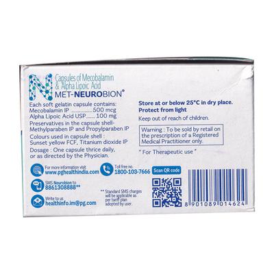 MET Neurobion Capsule 10'S - Supplements-Vam