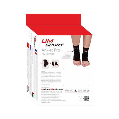 UM Ankle Pro 2N (1 Pair) (D13) (M) - Knee/Ankle/Leg/Foot Supports
