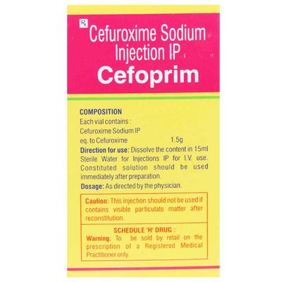 Cefoprim 1.5gm Injection 1's - Bacterial Infections-Cep