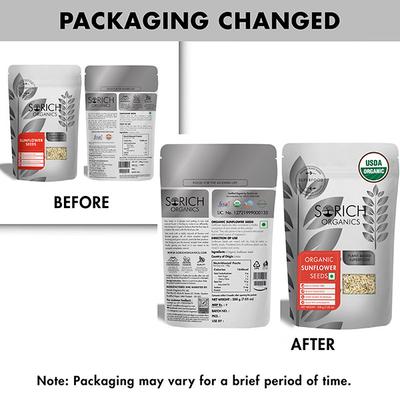 Sorich Organics Sunflower Seeds 200 gm - Nutritional Bars