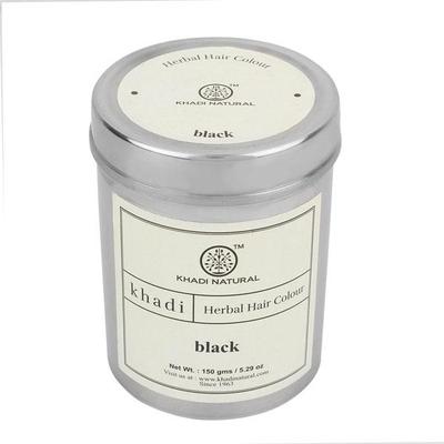 Khadi Natural Herbal Henna - Black 150 gm - Henna