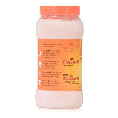 Care Glucose-D Powder - Orange Flavour 500 gm - Energy Drinks