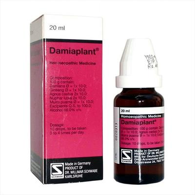 Dr.Willmar Schwabe Germany Damiaplant Drops 20 ml - Speciality Medicine