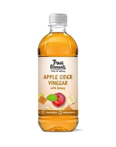 True Elements Apple Cider Vinegar with Honey 500 ml - Apple Cider Vinegars