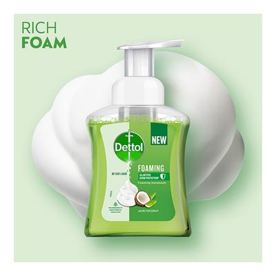 Dettol Foaming Handwash - Aloe Coconut 250 ml - Hand Wash & Soaps