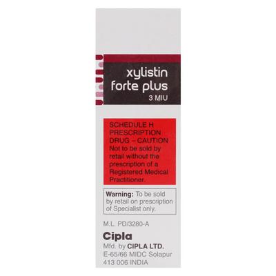 Xylistin Forte Plus 3 MIU Injection 1's - Bacterial Infections-OAB
