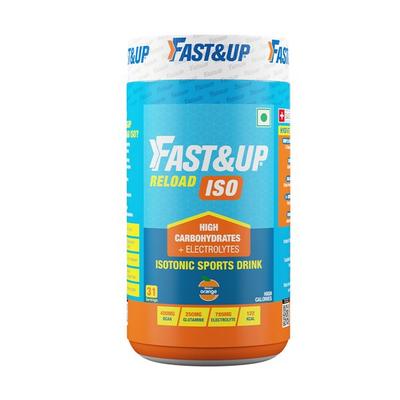 Fast&Up Reload Isotonic Energy Drink - Orange Flavour 1000 gm - Energy Drinks