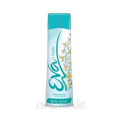 Eva Perfumed Talc - Fresh-Flower Shower 50 gm - Talcum Powders