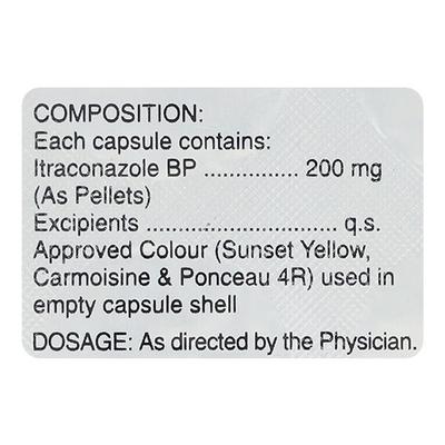 Zitran 200mg Capsule 7'S - Fungal Infections-Anf
