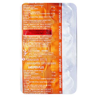 Ansuper Plus Capsule 10's - Ulcer/Reflux/Flatulence-Aaa