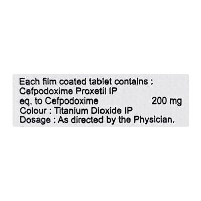 CEPHOPRL 200 Tablet 10's - Bacterial Infections-Cep
