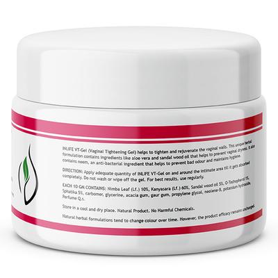 INLIFE VT-Gel Vaginal Tightening Gel 100 gm - Intimate Cream/Gel