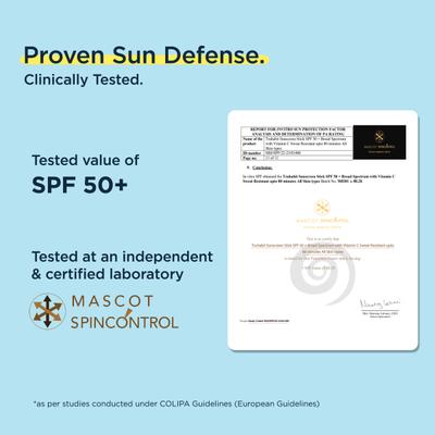 TruHabit Sunscreen Stick SPF 50+ With Vitamin C (All Skin Types) 13 gm - Face Sunscreen
