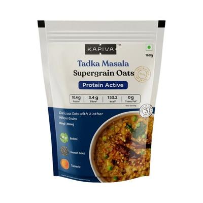 Kapiva Supergrain Oats - Tadka Masala 160 gm - Health Products