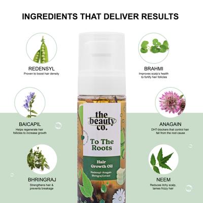 The Beauty Co. To The Roots Hair Growth Oil 100 ml - Hair Oils