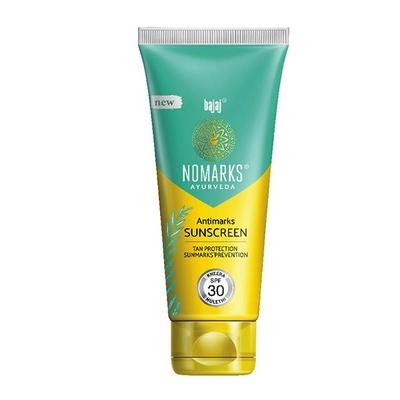 Bajaj Nomarks Ayurveda SPF 30 Antimarks Sunscreen 100 gm - Face Sunscreen
