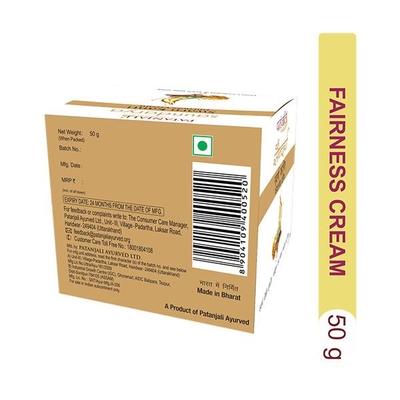 Patanjali Saundarya Swarna Kanti Fairness Cream 50 gm - Face Bleach