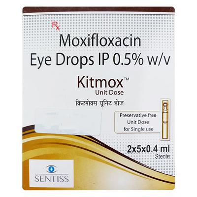 KITMOX UNIT DOSE Eye Drops 10X0.4ml - Eye Infections-Eaa