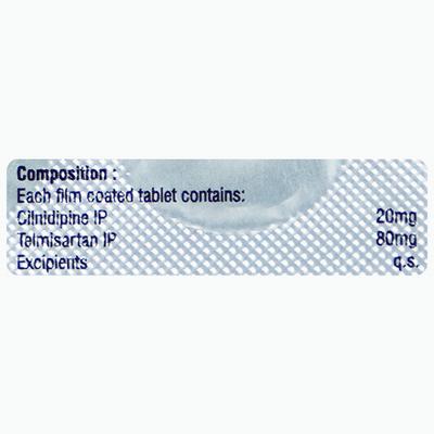 CILIX T 20/80mg Tablet 15's - Hypertension-Ang