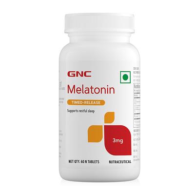 GNC Melatonin 3 mg Tr Tablets 60's - Mental Health