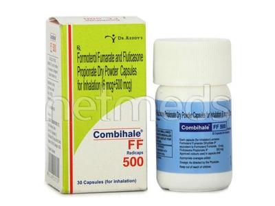 Combihale FF 500 Redicap 30'S - Asthma/COPD-Ast