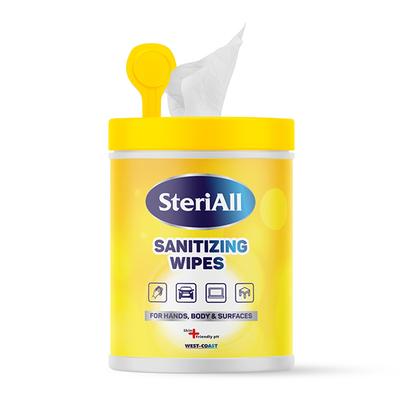 SteriAll Sanitizing Wipes (Pack of 3 x 50's) - Hand Sanitizer
