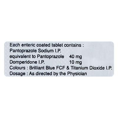 PANSPED D 40 Tablet 10's - Ulcer/Reflux/Flatulence-GIT