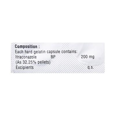 ITRAFORT 200 Capsule 10's - Fungal Infections-Anf