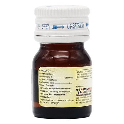AQUA D3 NANO SUGAR FREE Oral Solution 5ml - Supplements-Vam