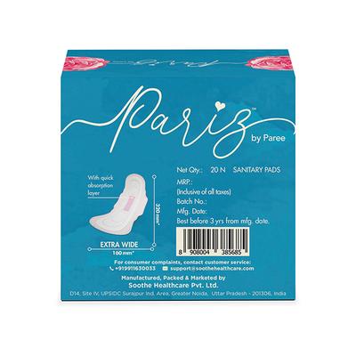 Pariz by Paree Premium Ultra Thinz Premium Sanitary Pads (XXL) 20's - Sanitary Napkins