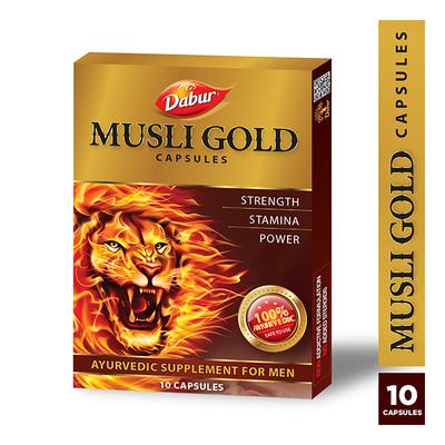 Dabur Musli Gold Capsule - For Men 10's - Speciality Medicines