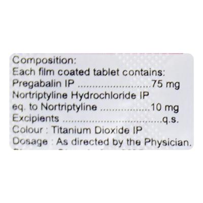 PREGABAWAL NT Tablet 10's - Neuropathic Pain-Dru