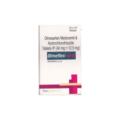 OLMEFLEX 40 H Tablet 15's - Hypertension-Ang
