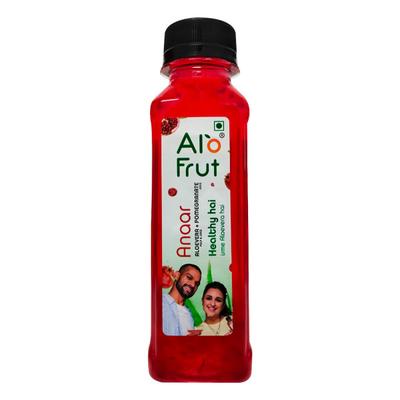 Axiom Alofrut Anaar Aloevera Juice 150 ml - Ayurvedic Juices