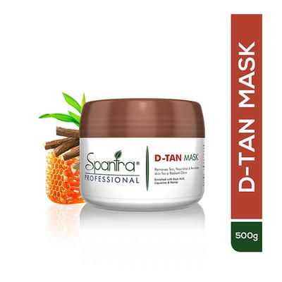 Spantra D-Tan Mask - Professional Mask 500 gm - Masks & Peels