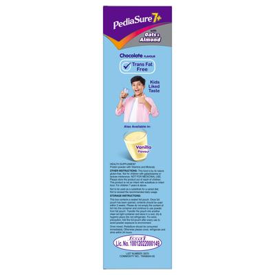 Pediasure 7Plus Health Drink Powder - Chocolate Flavour 400 gm (Refill Pack) - Kids Nutrition