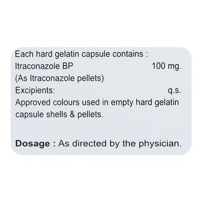 ONICLEAR 100mg Capsule 10's - Fungal Infections-Anf