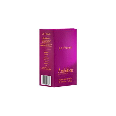 La' French Women's Perfume Spray - Ambition 100 ml - Women Perfumes (Edt/Edp)