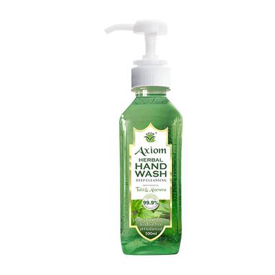 Axiom Herbal Hand Wash - Tulsi & Aloevera 500 ml - Hand Wash & Soaps