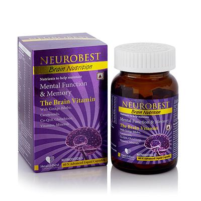 HealthBest NeuroBest Brain Nutrition Softgel Capsule 60's - Multi-Vitamins