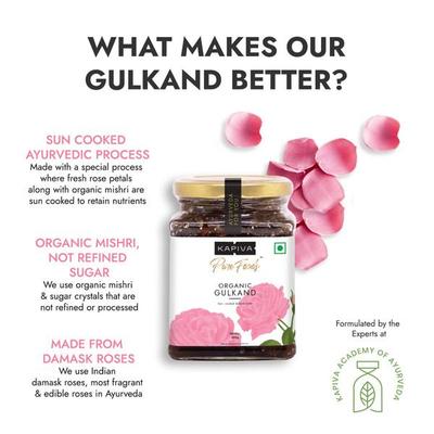 Kapiva Organic Gulkand 300 gm - Health Products