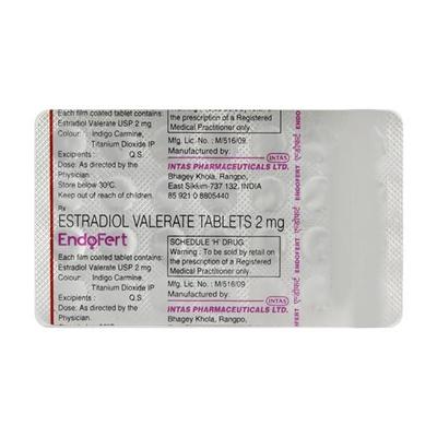 Endofert 2mg Tablet 28'S - Hormonal Therapy-Oes