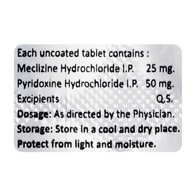 MACLIDOX Tablet 10's - Vomitting/Emesis-Ant