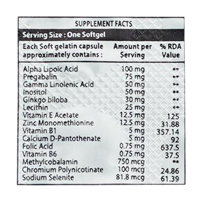 MAXNERVE PG Soft Gelatin Capsule 10's - Neuropathic Pain-Dru