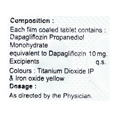 DAPA CAD 10 Tablet 10's - Diabetes-Ant